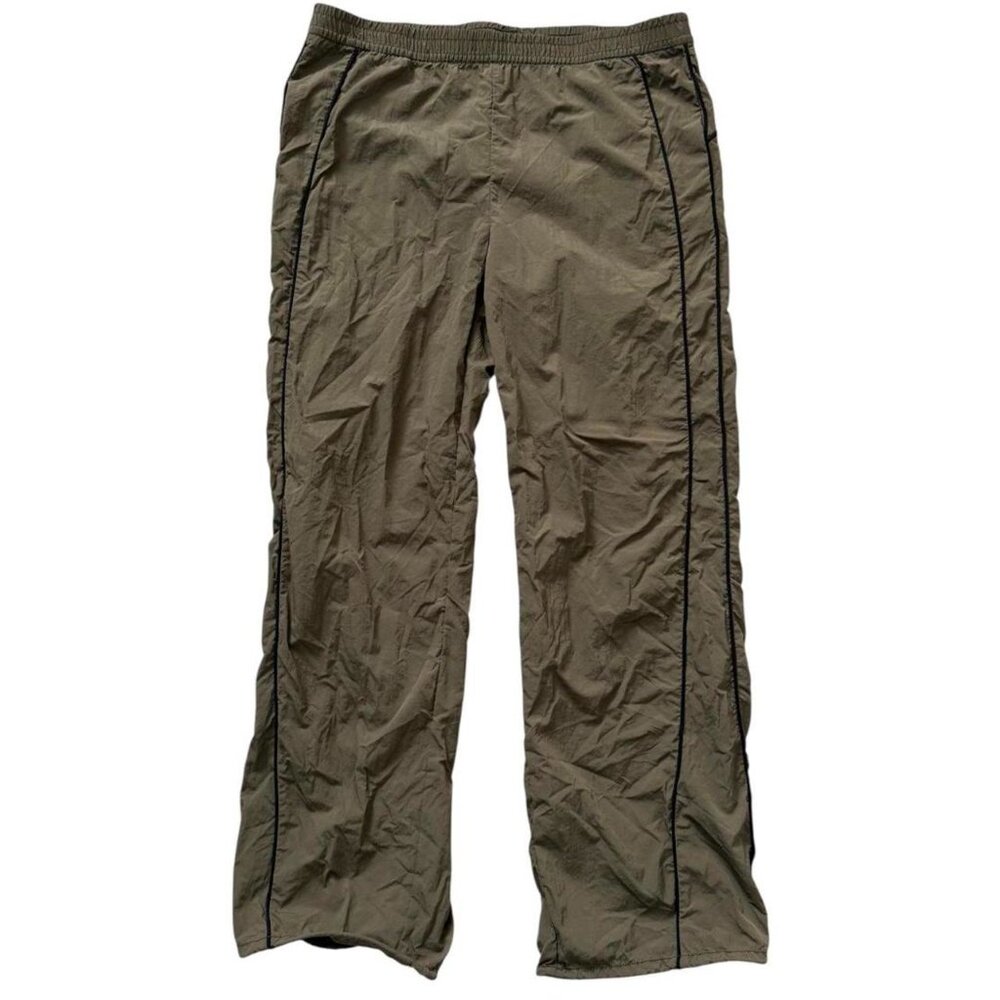 H&M Track Pants In Army Green and Black Size Large